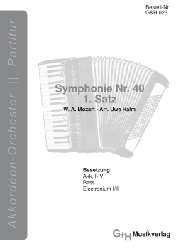Symphonie Nr. 40, 1. Satz