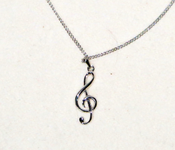 Kette mit Anhänger Violinschlüssel